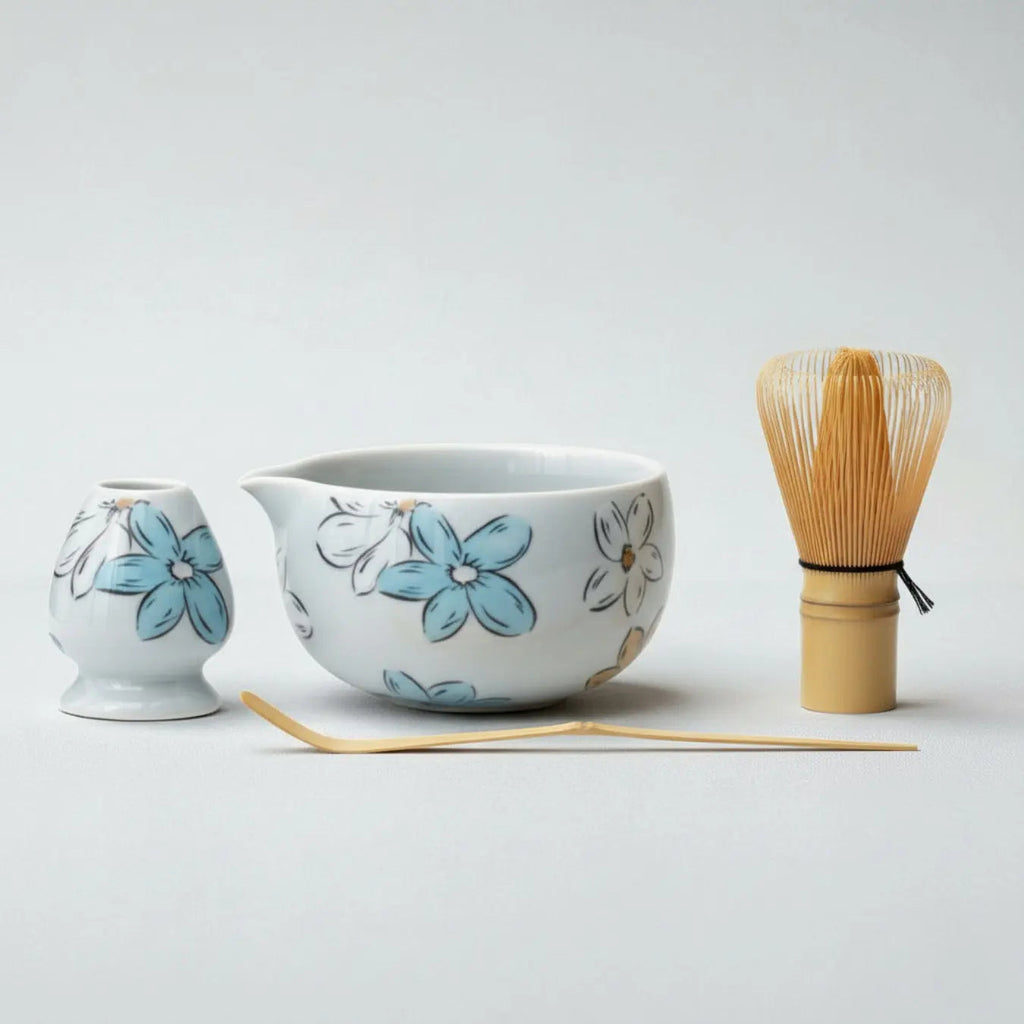 Atellya Brown Perth Matcha Set – Bowl, Whisk, Scoop & Stand Set 280ml Atellya