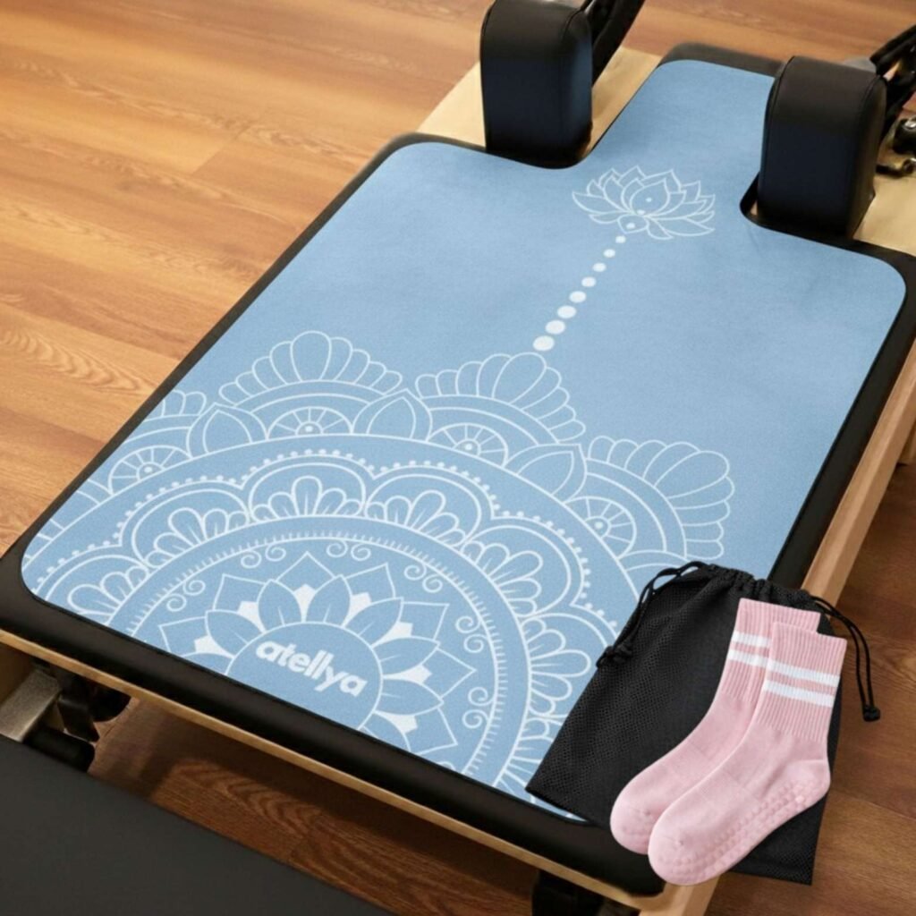 Atellya Pilates Reformer Mat Blue